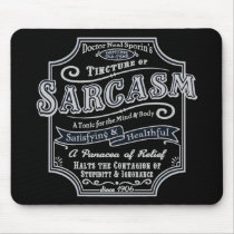 Old Tyme Sarcasm Mousepads