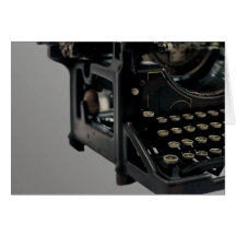 Old Typewriter Greeting Cards