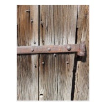 Old Weathered Wood and Rusty Metal Post Cards