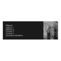 Old Wheelbarrows Profile Card Business Card Template