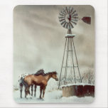 OLD WINDMILL by SHARON SHARPE Mouse Pads