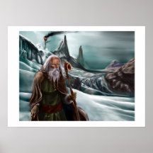 OLD WIZARD POSTER