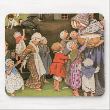 Old Woman in the Shoe Mouse Pad
