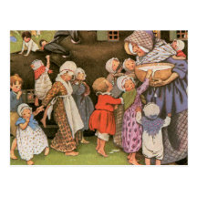 Old Woman in the Shoe Post Card