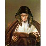 Old Woman Reading,  By Rembrandt Harmensz. Van photo sculptures