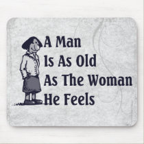 Old Women? mousepads