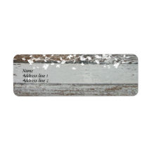 Old Wood Address Labels
