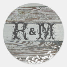 Old Wood Seals Stickers