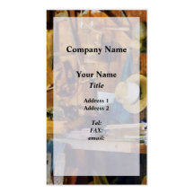 Old Wood Shop Business Card Template