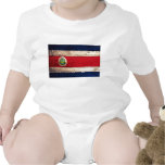Old Wooden Costa Rican Flag t-shirts