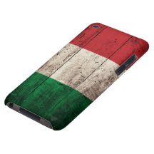 Old Wooden Italy Flag Barely There iPod Cover