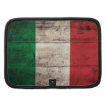 Old Wooden Italy Flag planners