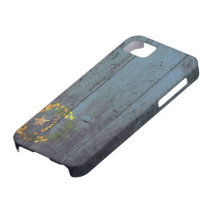 Old Wooden Nevada Flag; iPhone 5 Covers