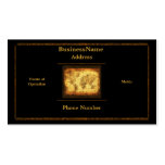 Old World Map Business Card