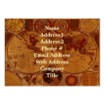 Old World Map Business Card