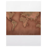 old world map letterhead