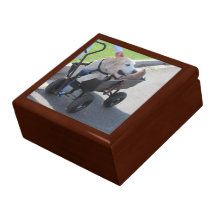 Old Yellow Lab Wooden Box Gift Boxes