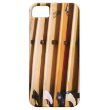 Old yellow surfboards iPhone 5 cover