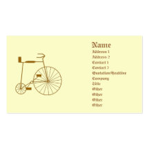 Oldbike Business Card Templates