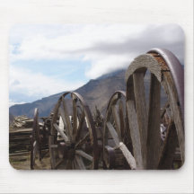 Olde Town in Cody, WY Mousepad