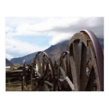 Olde Town in Cody, WY Postcard