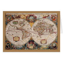Olde World Greeting Card