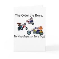 Older Boys = ExpensiveToys