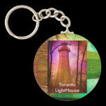 Oldest Light House in Toronto keychains