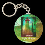Oldest Light House in Toronto keychains