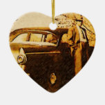 Oldfashioned Sweetheart Christmas Tree Ornament
