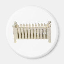 OldFence031910 Refrigerator Magnets