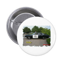 Oldie Police car Pin