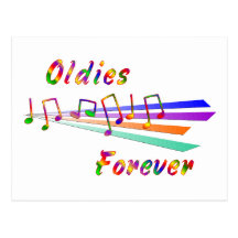 Oldies Forever Post Card