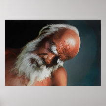 Oldman of Despair Canvas Posters