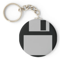 oldschool floppy disc 3.5 keychain