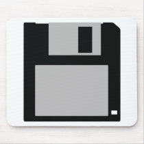 oldschool floppy disc 3.5 mouse mat