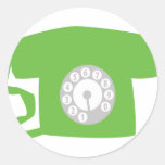 oldschool phone - telephone sticker