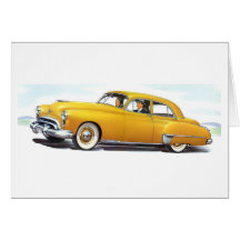 Oldsmobile 1949 98 Futuramic Cartes De Vœux