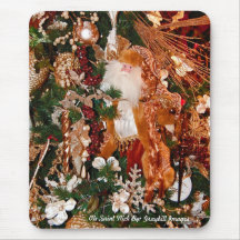 Ole Saint Nick Mousepad