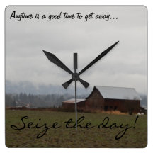 Ole Washington Barn Clock