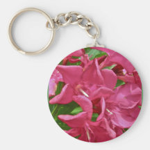 Oleander Blossoms & Berries Coordinating Items Key Chain