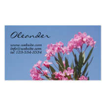 Oleander Business Card