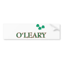 O'Leary Family Bumper Stickers
