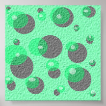 olive bubbles posters
