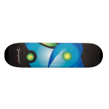 OLIVE CUSTOM SKATE BOARD
