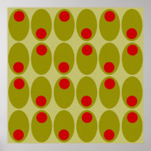 Olive design poster