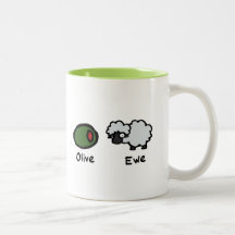 Olive Ewe Mug