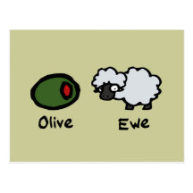 Olive Ewe Post Cards