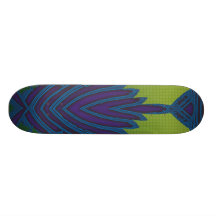 Olive Glow Skateboard