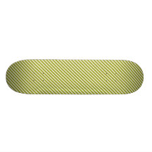 Olive green diagonal stripe pattern skate board decks